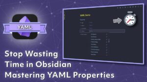 Advanced search using YAML in Obsidian