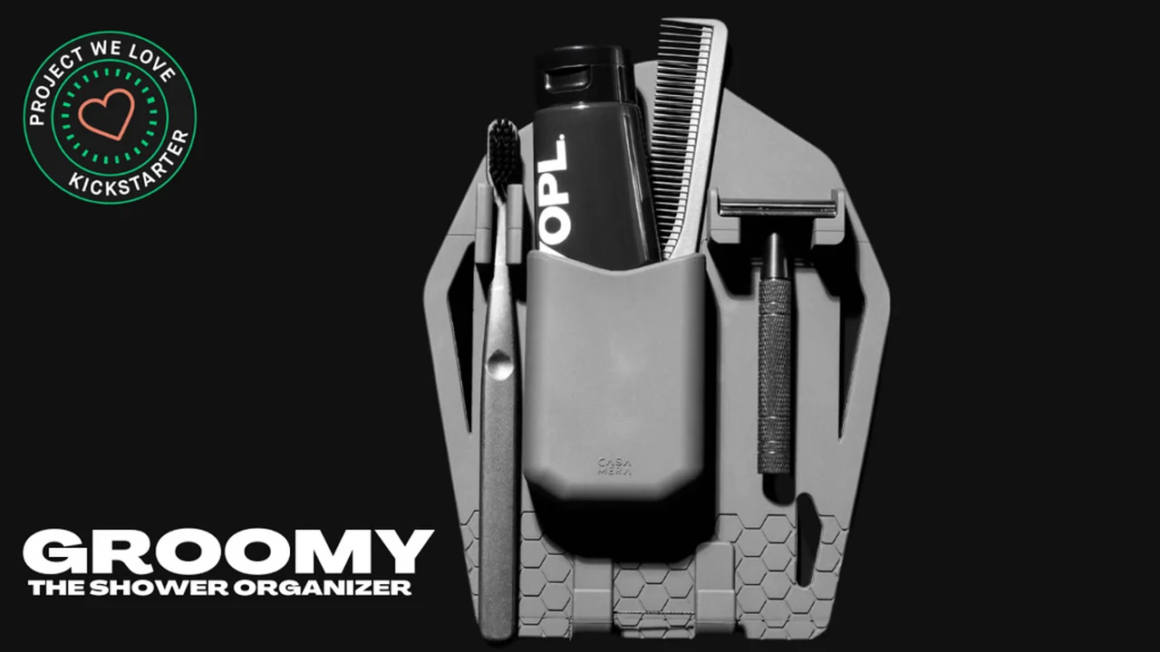 Groomy Shower Organizer