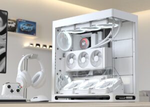 HS 420 PC case with dual-chamber design