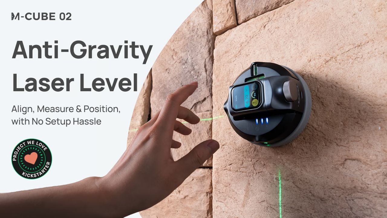 M-Cube 02 Anti-Gravity Laser Level and Digital Measure