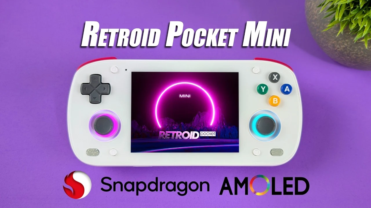 New Retroid Pocket MiniGames Console