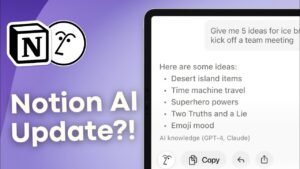 Notion AI Update