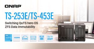 QNAP Boosts Storage Efficiency for TS-253E and TS-453E NAS