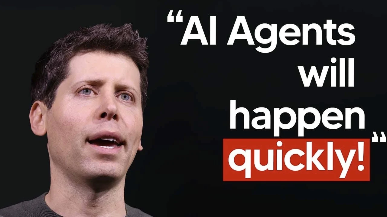 Sam Altman discussing AI advancements