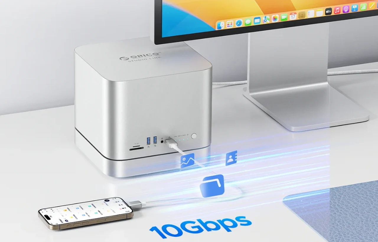 StudioLink ORICO’s New 52TB Storage Expansion for Mac