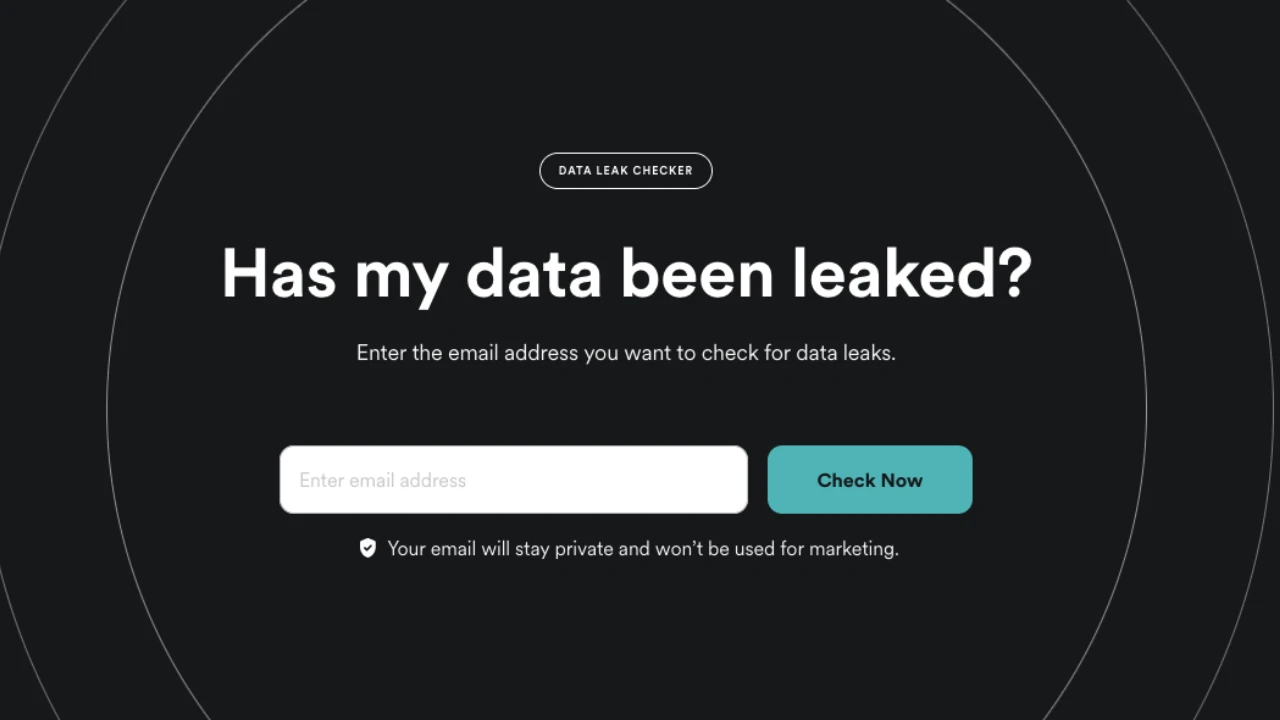 Free Data Leak Checker