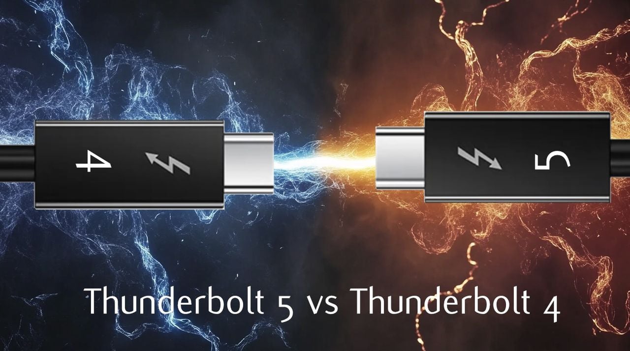 Thunderbolt 5 vs Thunderbolt 4 Compared