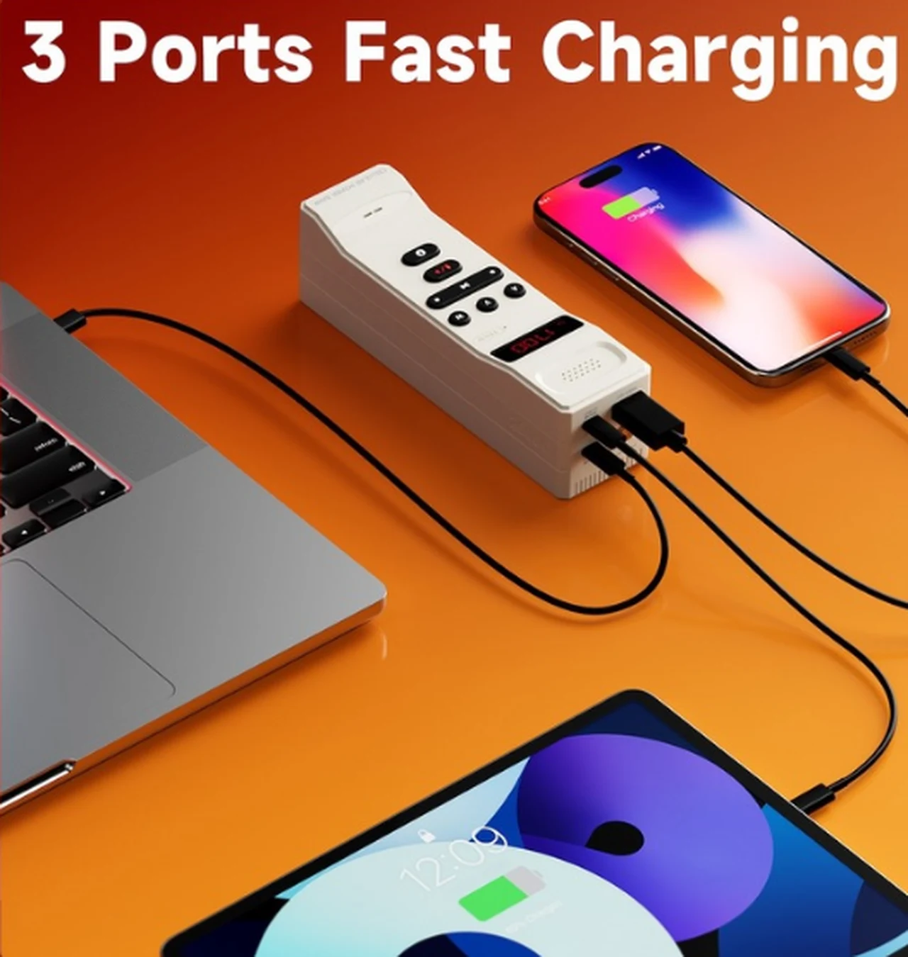 Trozk RetroTalk Fast Charging Retro Design Power Bank