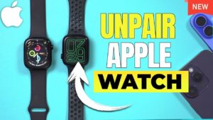 Unpair Apple Watch