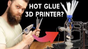 hot glue sticks 3D printing
