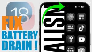 iOS 18 battery drain