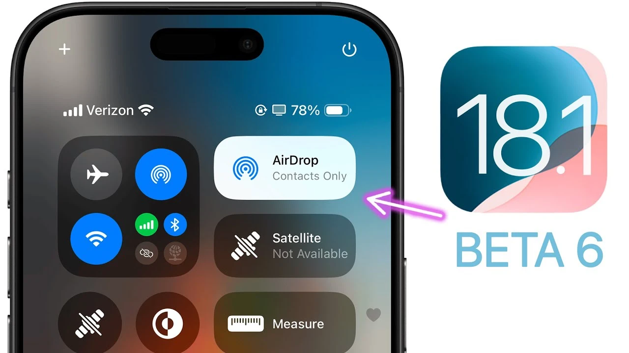 iOS 18 beta 6