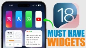 iOS 18 widgets