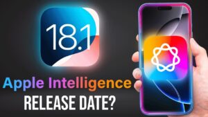 Apple Intelligence iOS 18.1