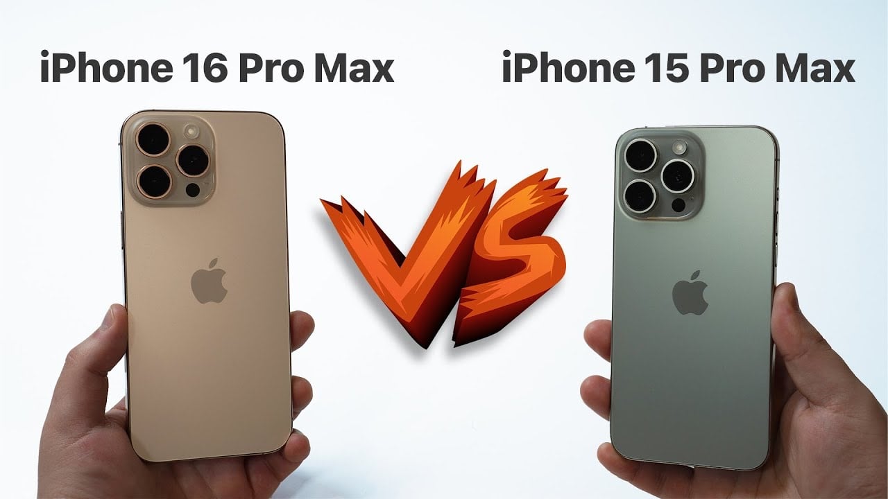 iPhone 16 Pro Max vs 15 Pro Max
