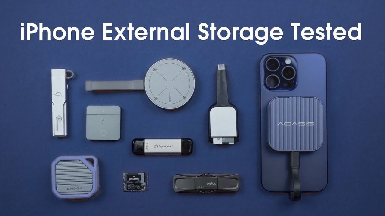 How to Select the Best External Storage for Your iPhone Geeky Gadgets