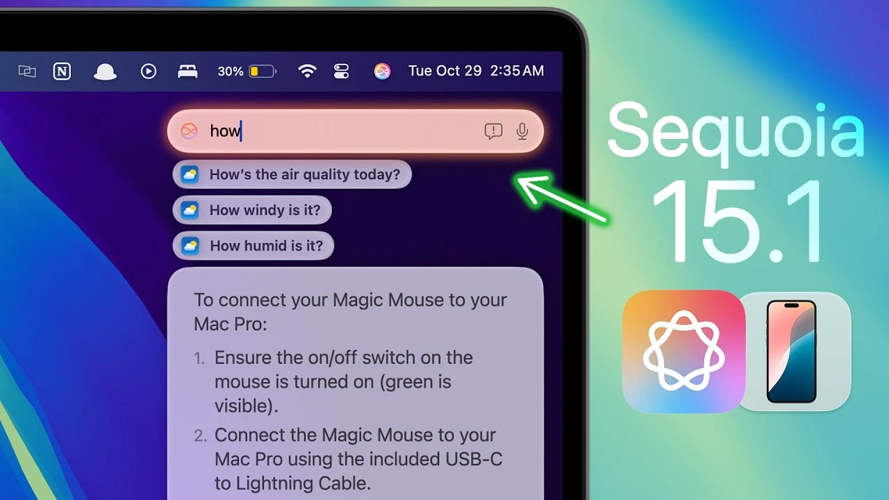 macOS 15.1