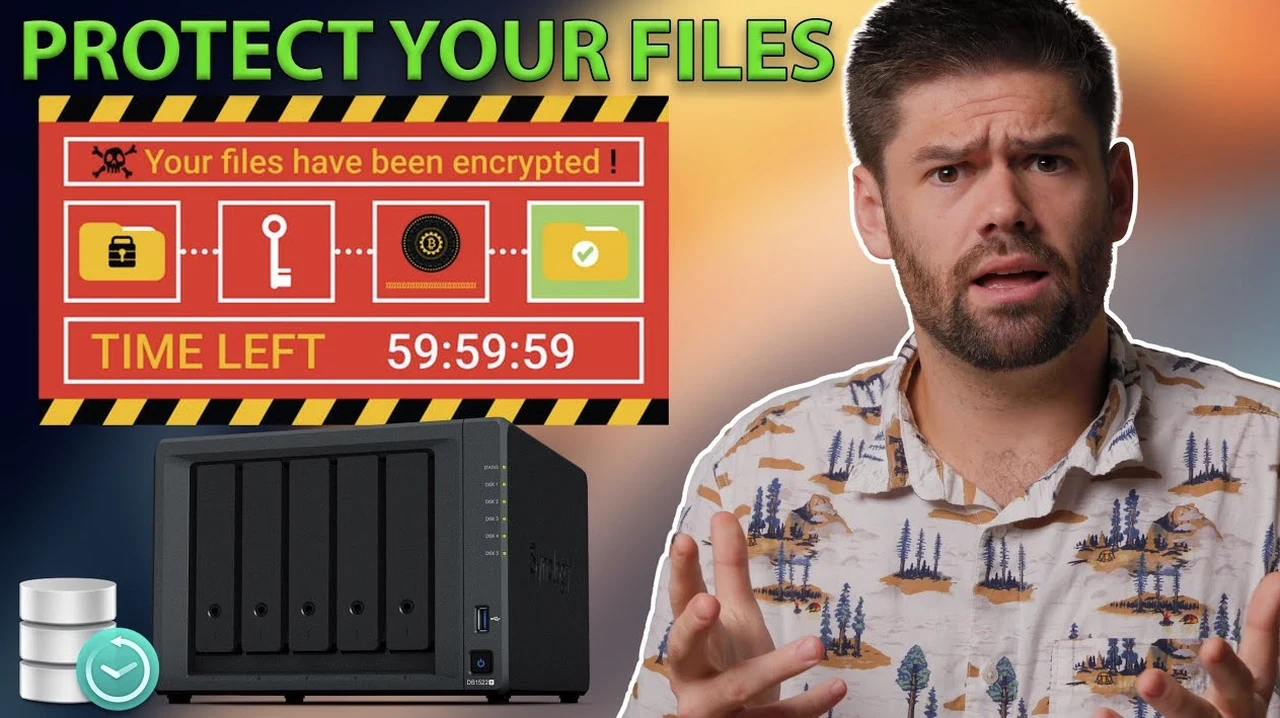 Protect your data from ransomware with Synology snapshots