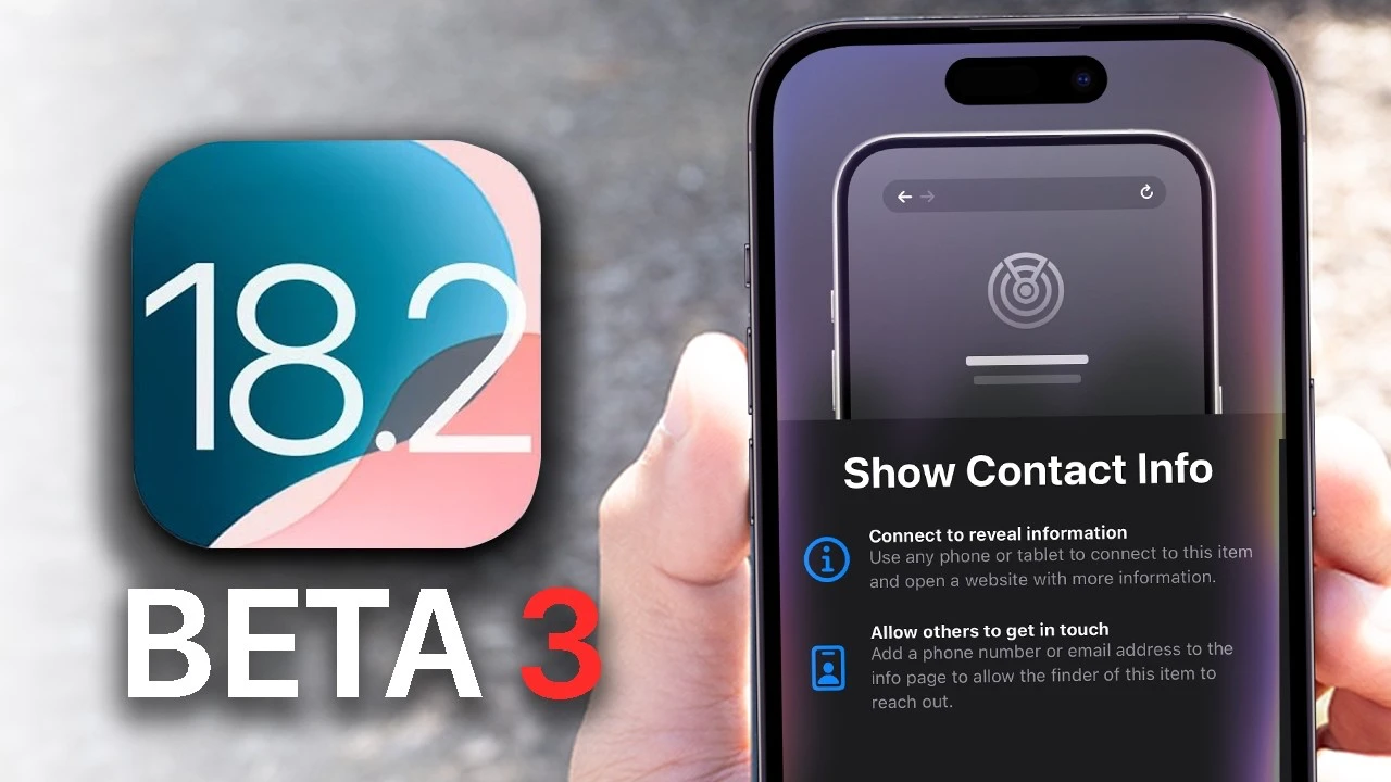 iOS 18.2 Beta 3