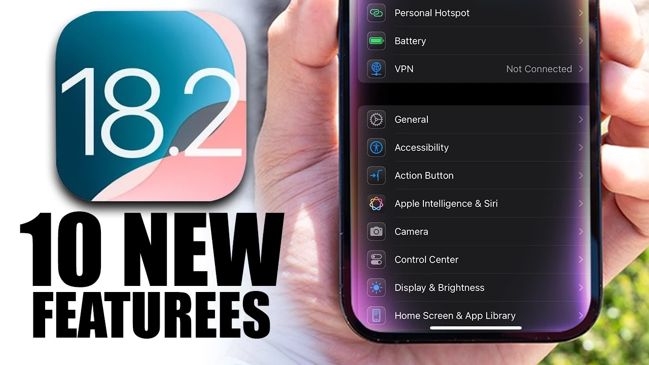 iOS 18.2 Beta 2
