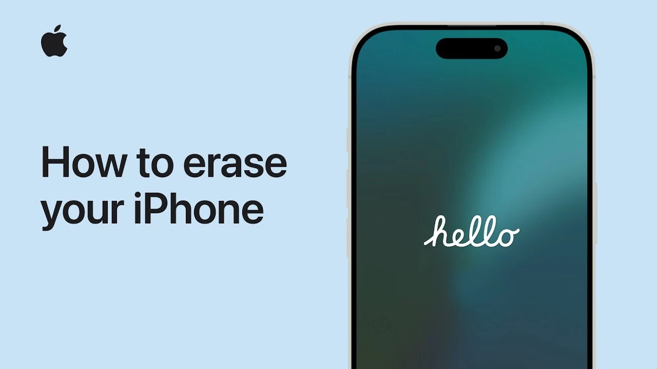 Erase Your iPhone