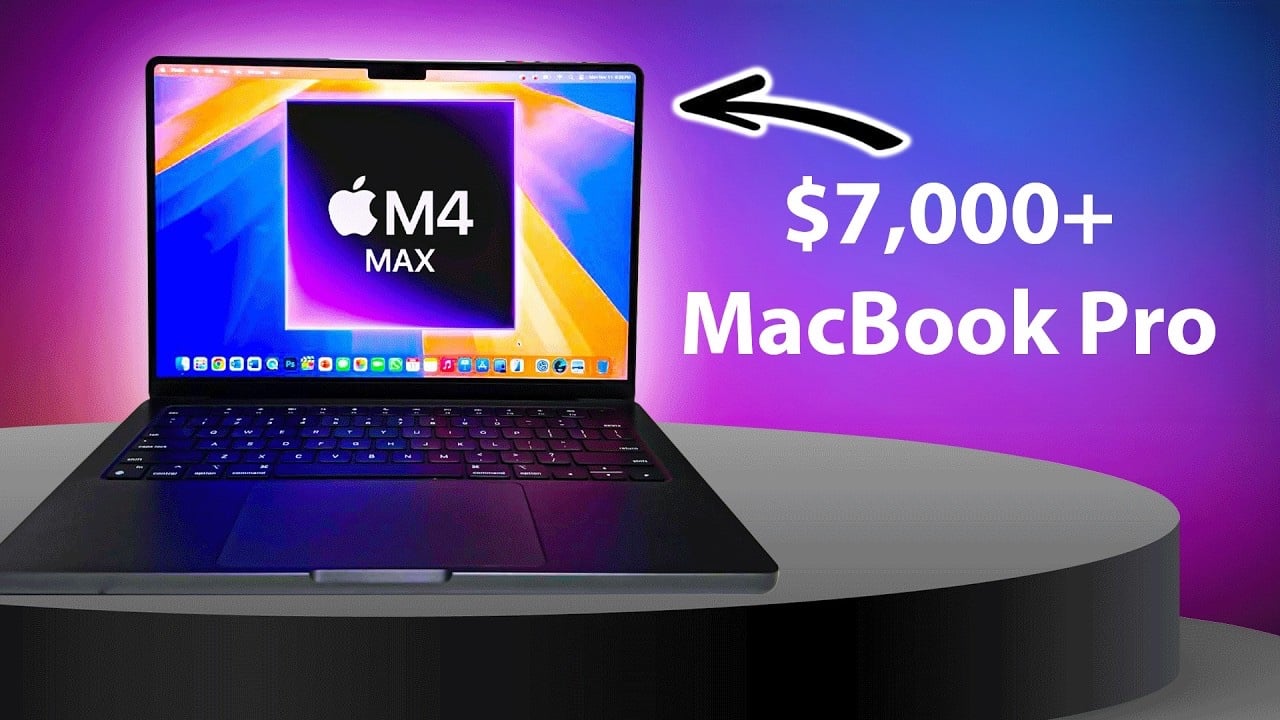 $7000 M4 Max MacBook Pro