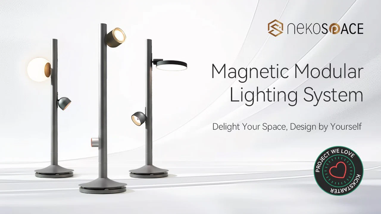magnetic modular lighting system