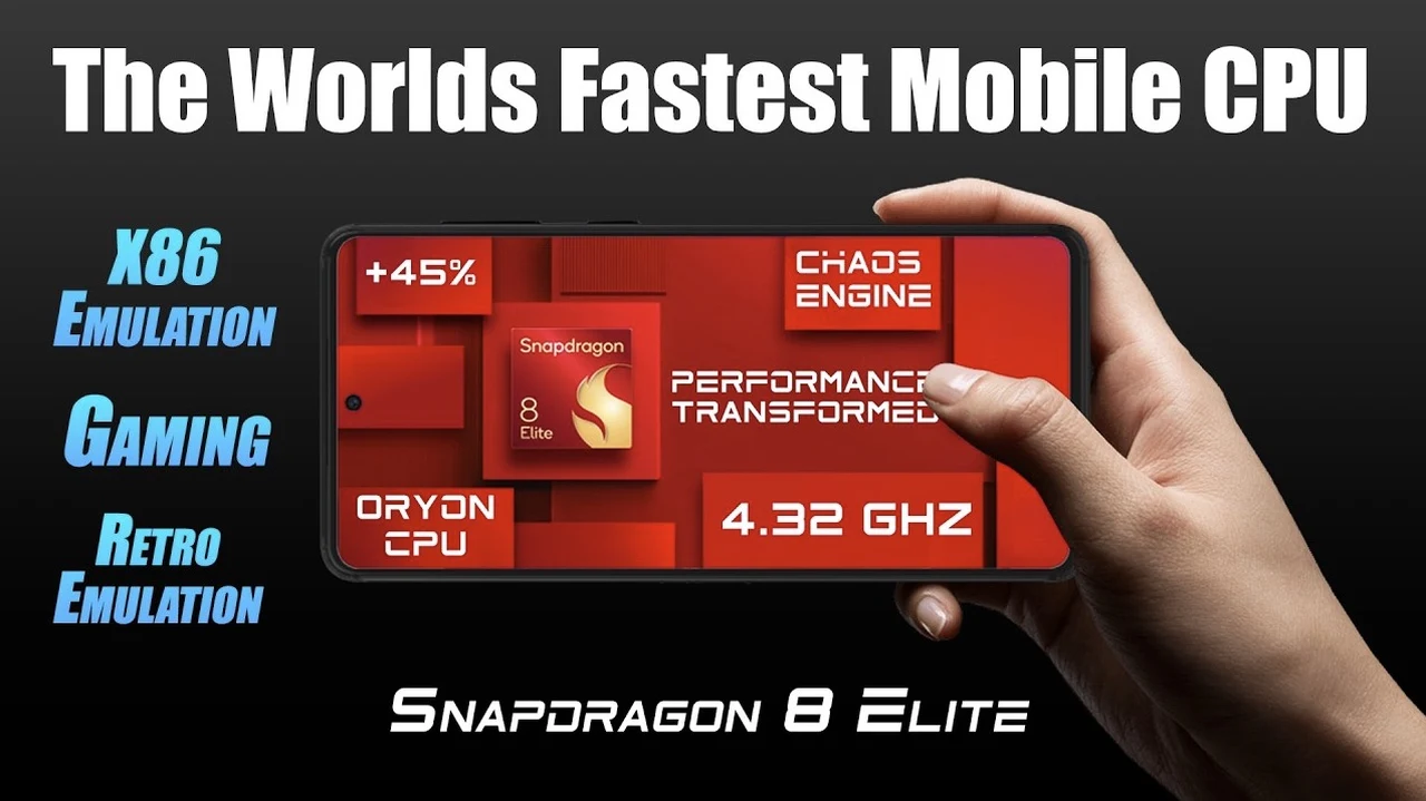 Qualcomm Snapdragon 8 Elite gaming