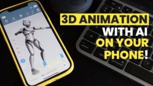 iPhone 3D animation tools