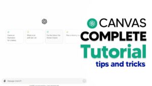 ChatGPT Canvas productivity tool