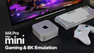 gaming and 8K emulation on Mac Mini