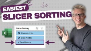 Advanced Excel sorting methods