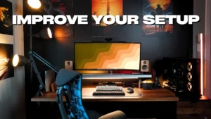 desk setup
