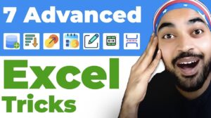 advanced Excel techniques