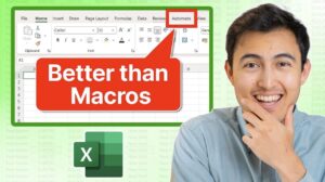 Office Scripts Excel automation