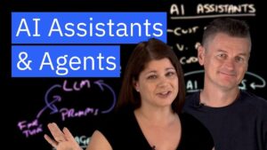 AI technology and the synergy between AI Assistants and AI Agents.