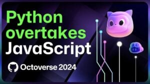 Python GitHub dominance 2024