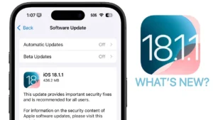 iOS 18.1.1