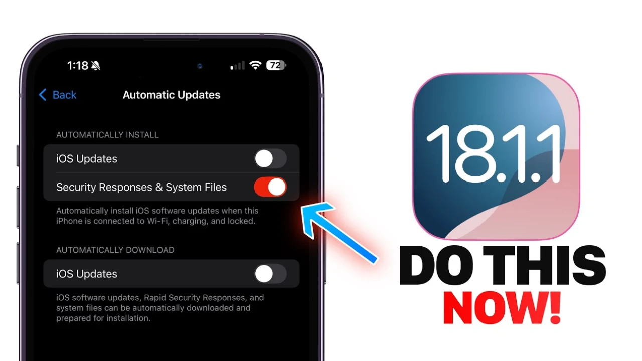 iOS 18.1.1