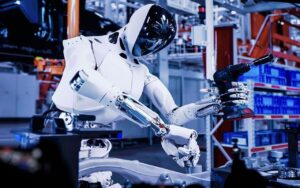 Iron humanoid robot