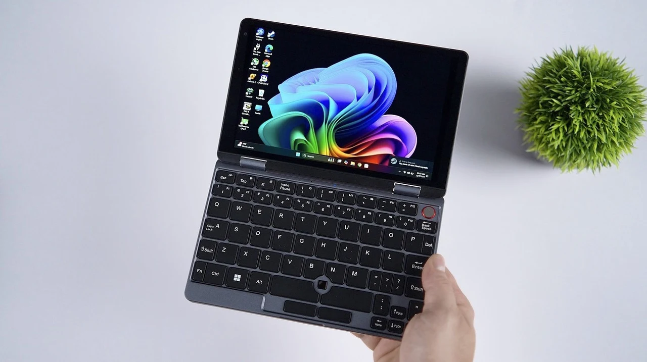 8-inch touchscreen laptop