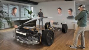 Porsche Apple Vision pro