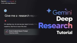 Google Gemini for academic research