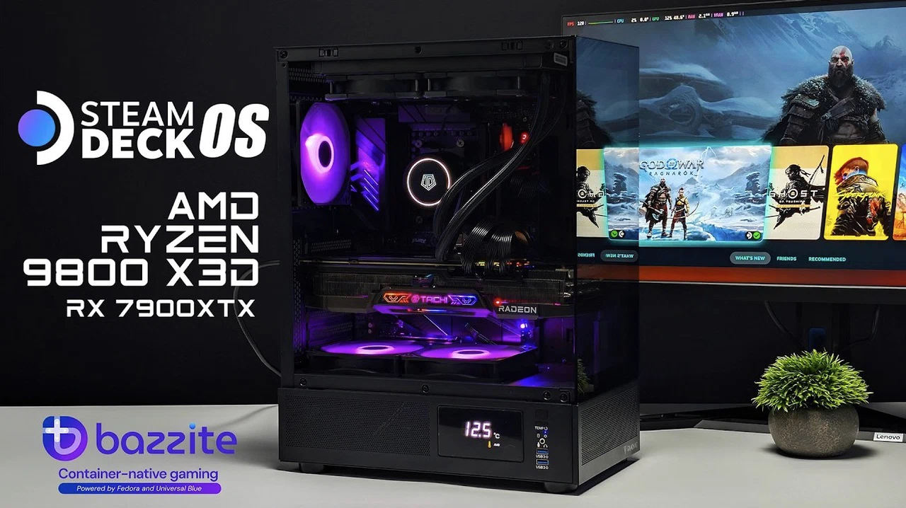 Steam Deck OS gaming PC
