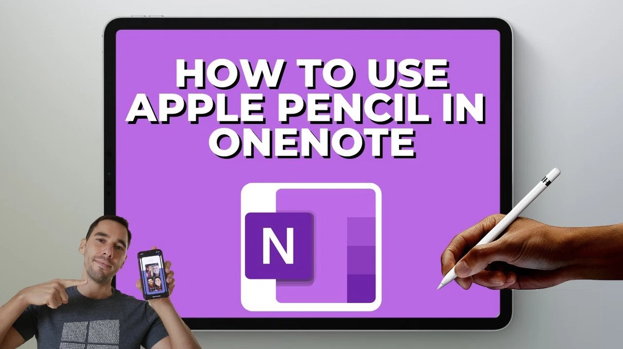 how to use Apple Pencil with OneNote