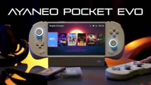 OLED handheld gaming console