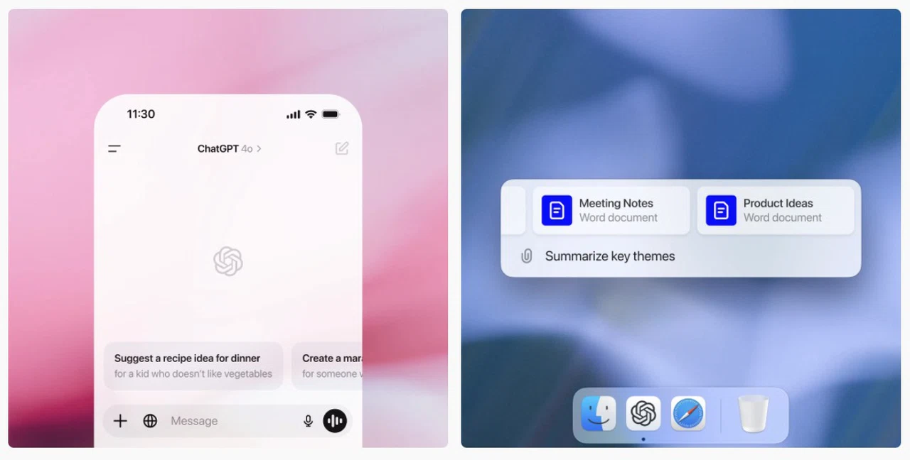 chatgpt desktop app features