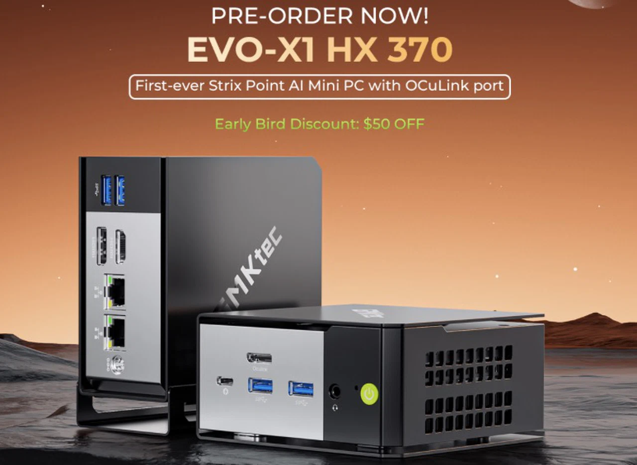 GMKtec EVO-X1 is a <strong>mini PC</strong>