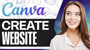Canva website builder tutorial
