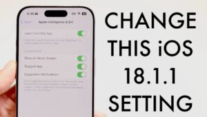 iOS 18.1.1